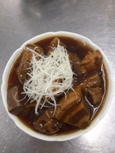 地元産豚肉の角煮